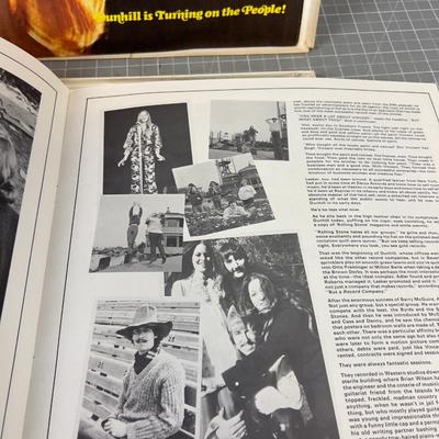 2 Record Set of the Mama's and Papas Anthology Gathering of Flower 