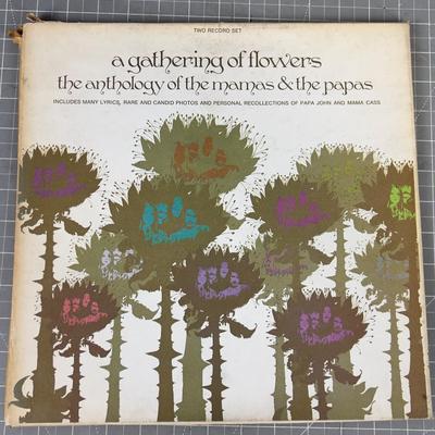 2 Record Set of the Mama's and Papas Anthology Gathering of Flower 