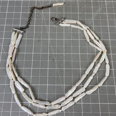 Large White Freshwater Pearls 