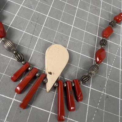Awesome Red Jasper Hopi or Zuni Sundancer 