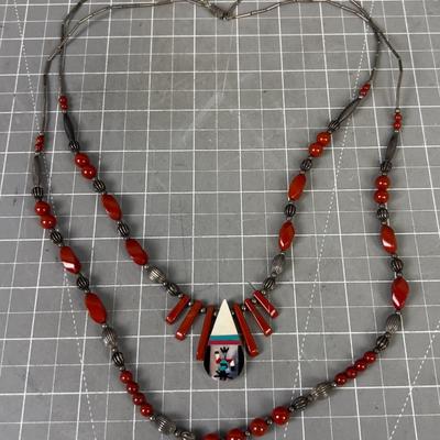 Awesome Red Jasper Hopi or Zuni Sundancer 