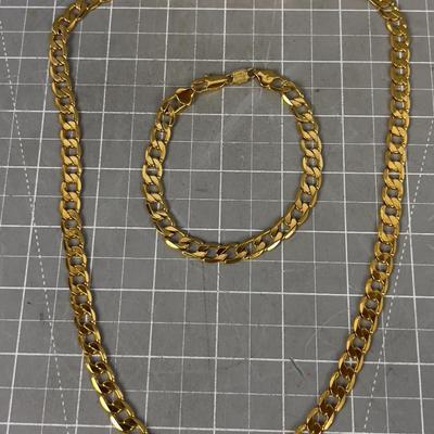 Set: Necklace and Bracelet by XUPING  