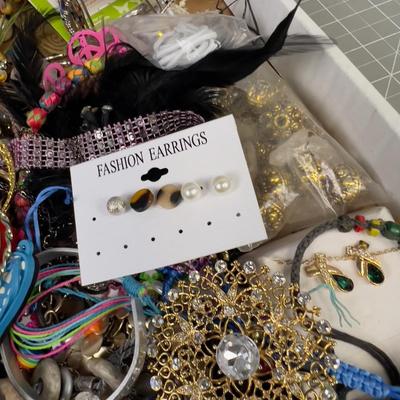 Gallon of Jewels: Necklaces, Earrings & Bracelets