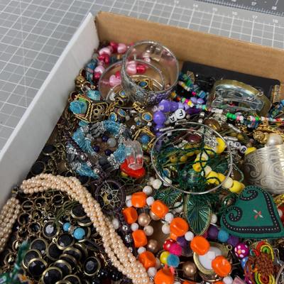 Gallon of Jewels: Necklaces, Earrings & Bracelets