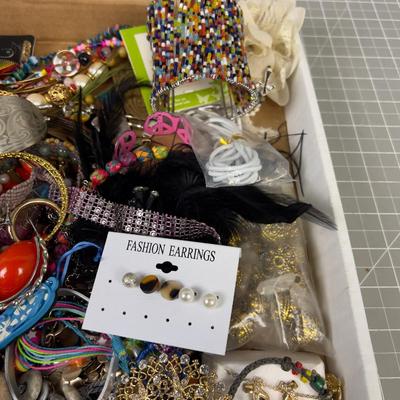 Gallon of Jewels: Necklaces, Earrings & Bracelets