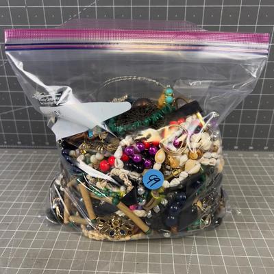 Gallon of Jewels: Lots of  Necklaces & Bracelets