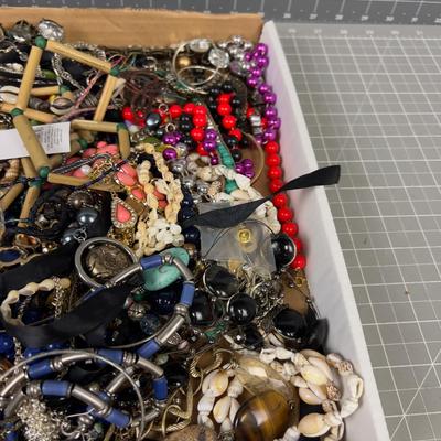 Gallon of Jewels: Lots of  Necklaces & Bracelets