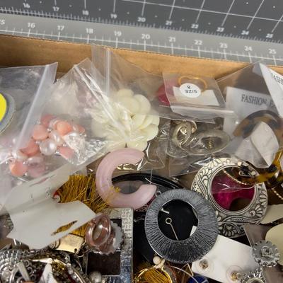 Gallon of Jewels: Mostly Earrings 