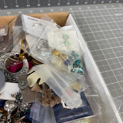 Gallon of Jewels: Mostly Earrings 