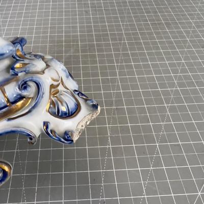  Large Figural Meissen German Porcelain Centerpiece Compote 