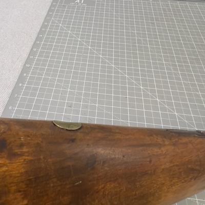 Antique Black Powdered Double Barrell Shotgun