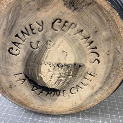 Gainey Ceramic AC12 PLANTER Black 