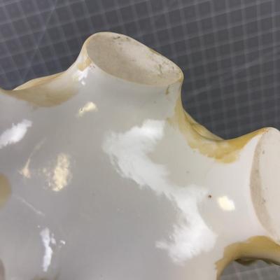 Art Nouveau Germany Saxony SHELL Dish