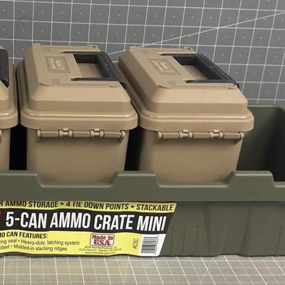 Ammo Crate with (3) Ammo Cans