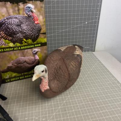 Little Gobstopper Turkey DECOYS with Stakes