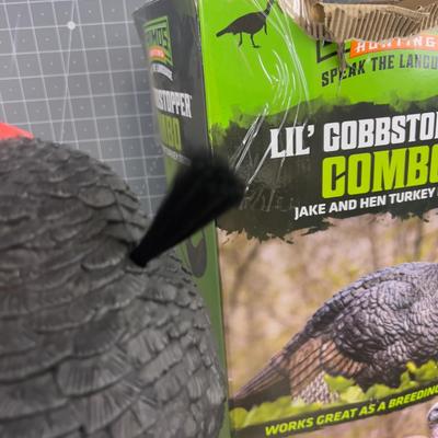 Little Gobstopper Turkey DECOYS with Stakes