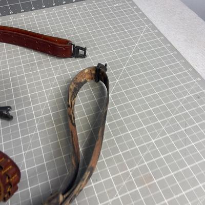 (2) Gun Slinge and (1) Cartridge Belt 