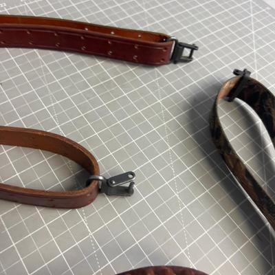 (2) Gun Slinge and (1) Cartridge Belt 