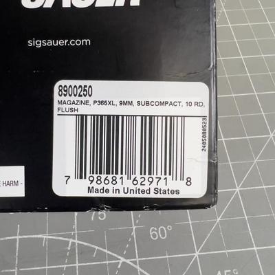 SigSauer P366 Excell 9 mm Magazine