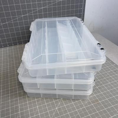 NEW (3) Parts Boxes