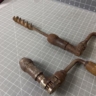 2 Antique Brace Tools