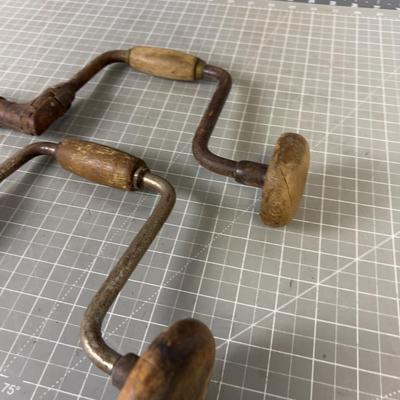 2 Antique Brace Tools