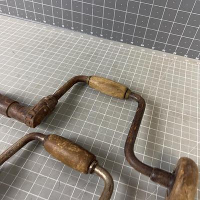 2 Antique Brace Tools