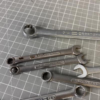 Craftsman Combination Wrenches 