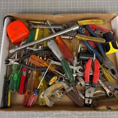 Tools; Nut Driver, Wire Cutters and Strippers 