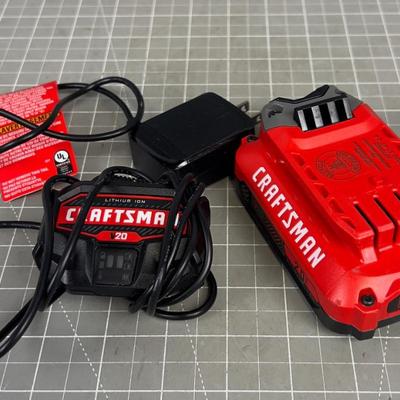 Craftsman Battery 20 Volt 