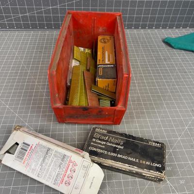 Mixed Lot of Nails & Staples 