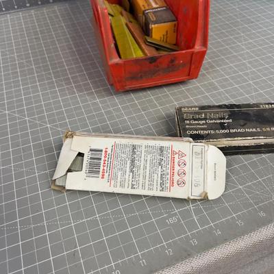 Mixed Lot of Nails & Staples 