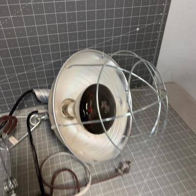 CLIP ON Heat Lamp and Clip on Light. 