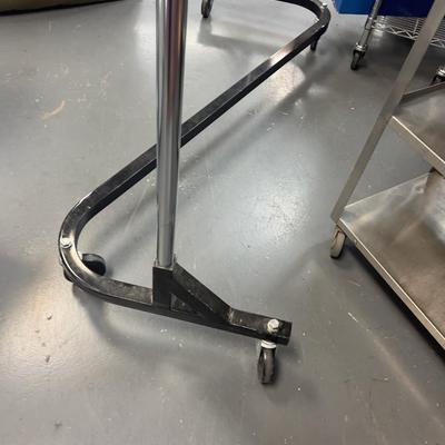 Commercial Grade Rolling Clothing Rack 