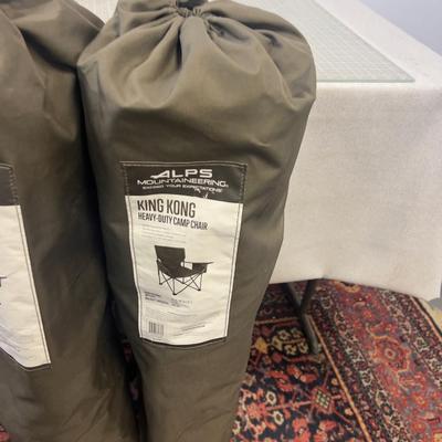 King Kong Heavy Duty Camp Chairs Set (2) 