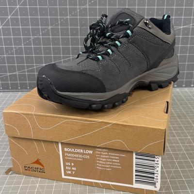 Men's NEW Pacific Mountain Charcoal Hiking Shoe