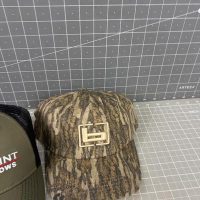 3 NEW Snap Back Hats - Camo and Olive