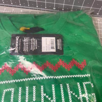 3 Browning Reindeer Sweat Shirts NEW 