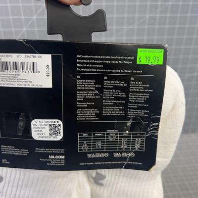 Under Armour Boot Sock NEW 