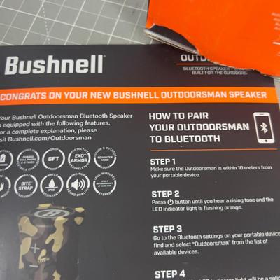 Bushnell Blue Tooth Speaker for Outdoorsman
