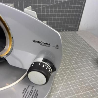 Chefs Choice Meat Slicer