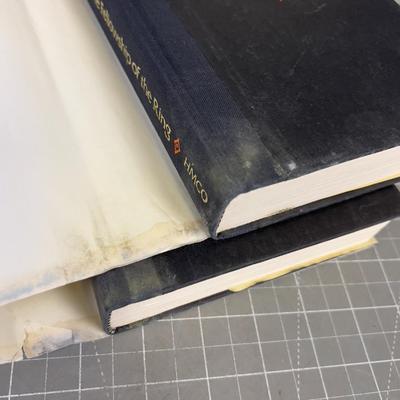 Lord of the Rings 2nd Edition, Hard Cover with Maps (3) Volumes 