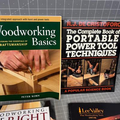 8 Books on Wood Working