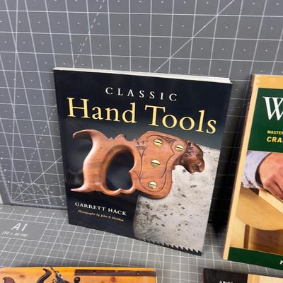 8 Books on Wood Working