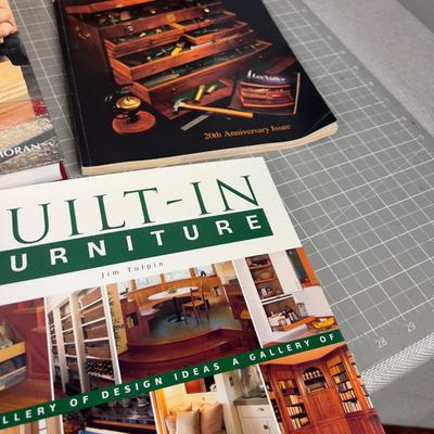 8 Books on Wood Working