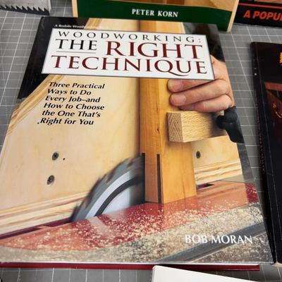 8 Books on Wood Working
