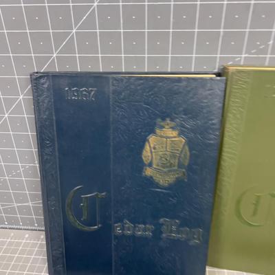 CEDAR LOG Year Book from Cedar County Georgia 