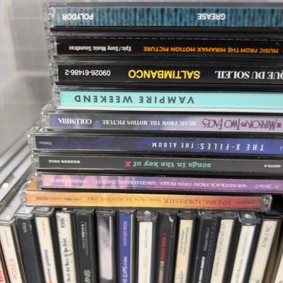 Tub of CD's a Lot of Broadway Show Tunes 