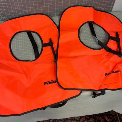 2 Emergency LIFE Vests 