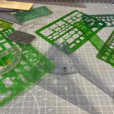 Drafting and Lettering Guide Templets 